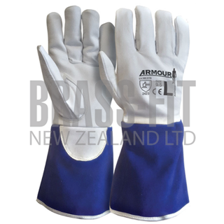 Picture of TIG WELDING GLOVE BLUE LEATHER XL
