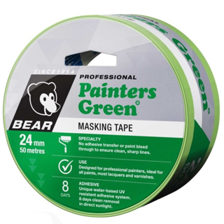 Picture of MASKING TAPE GREEN 24mm X 50MTRS NORTON (24)