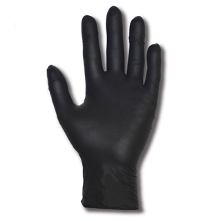 Picture of BLACK ARMOUR NITRILE DISPOSABLE GLOVE XL