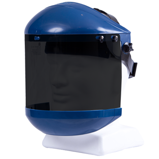 Picture of SAFETY FACE SHEILD DARK VISOR COMPLETE W CHIN GUARD