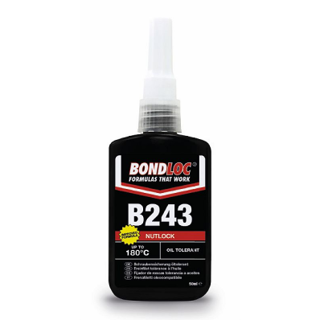 Picture of BONDLOC B243 NUTLOCK OIL TOLERANT 50ML