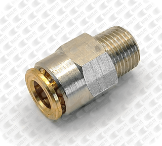 Picture of CLM1168 6MM TUBE x M10x1 MALE CONNECTOR PUSH IN