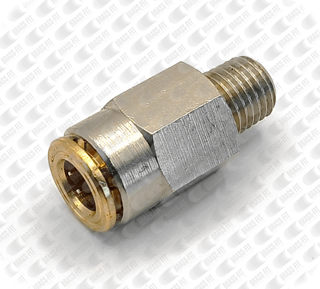 Picture of CLM1168 6MM TUBE x M8x1 MALE CONNECTOR PUSH IN