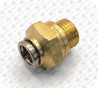 Picture of 1168 MALE CONNECTOR - METRIC THREAD
