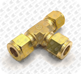 Picture of TFB64 UNION TEE TWIN FERRULE