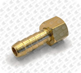 Brass Straight Barb Fitting 1/4 Female NPT to 1/2 12mm Hose ID Pipe