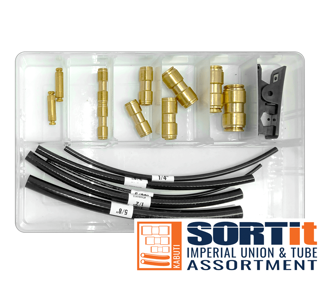 Picture of ASSORTMENT KIT - AIRBRAKE UNION & TUBE  - IMPERIAL