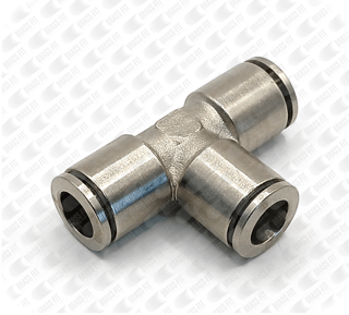 Picture of N1564 UNION TEE METRIC NICKEL PLATED