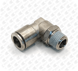 Picture of N1569 SWIVEL MALE ELBOW 90° METRIC NICKEL PLATED