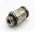 Picture of NP1568 MALE CONNECTOR NICKEL PLATED - PARALLEL THREAD