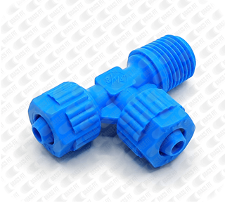 Picture of TEF71 BARB-BLOCK MALE RUN TEE